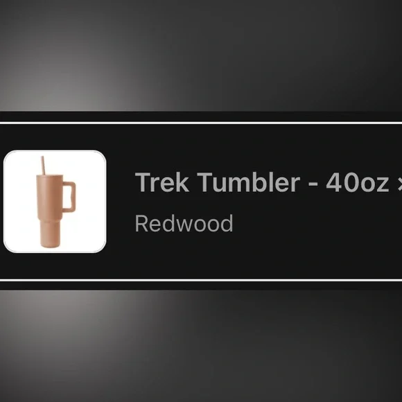 New Simple Modern 40oz TREK Tumbler in Redwood 😍 - Picture 8 of 17